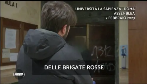 Cospito, l'audio segreto choc: alla Sapienza inni alle Brigate Rosse