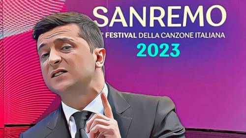 Zelensky a Sanremo: ci hanno fregato