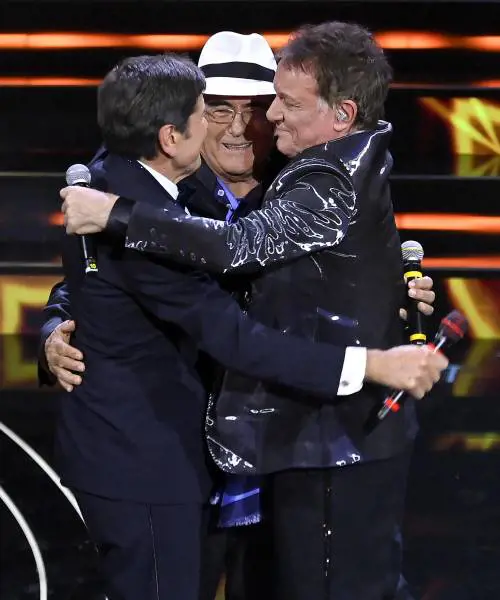Social impazziti per Morandi, Ranieri e Al Bano: tutti in piedi all'Ariston