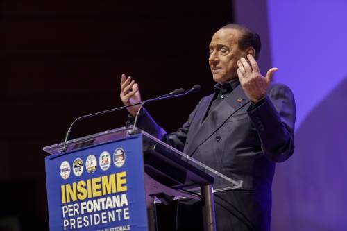 Berlusconi: "La vittoria in Lazio e Lombardia sarà una spinta per il governo"