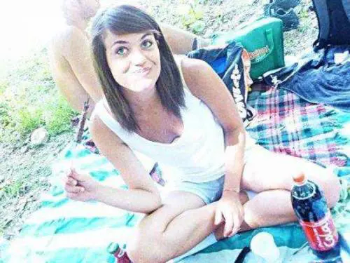 Un primo piano di Martina Rossi,deceduta nel 2011 a vent'anni