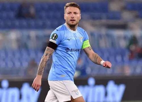 La Lazio, in dieci, piega il Cluj: ai biancocelesti basta Immobile