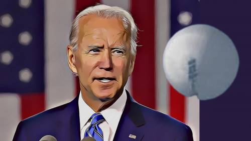 Biden nel pallone (spia): ora abbatterà ogni oggetto volante