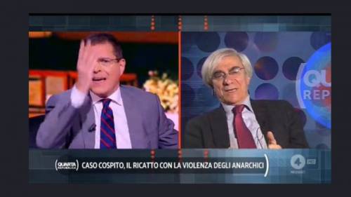 “Ma cosa dice!”. Capezzone furibondo: scoppia la lite su Cospito