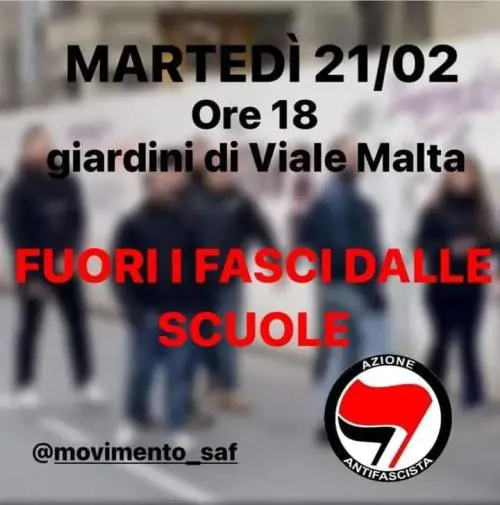 “Fuori i fasci dalle scuole”. Così la sinistra esige la supremazia ideologica