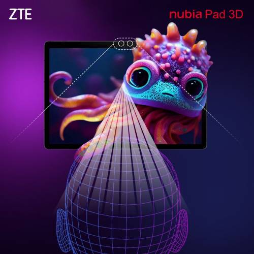 Ecco il nubia Pad: il primo tablet 3D AI di ZTE