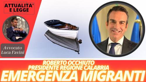 Il naufragio di Crotone: l'intervista al presidente della regione Calabria