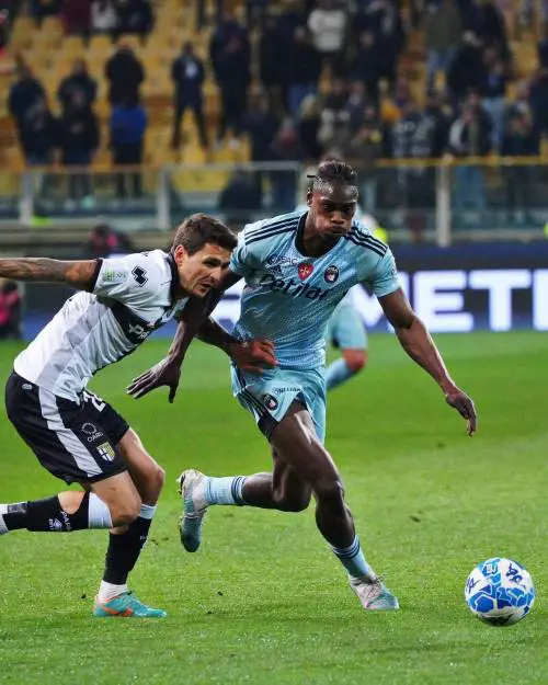 Idrissa Tourè in Parma-Pisa (Pisa Sporting Club)