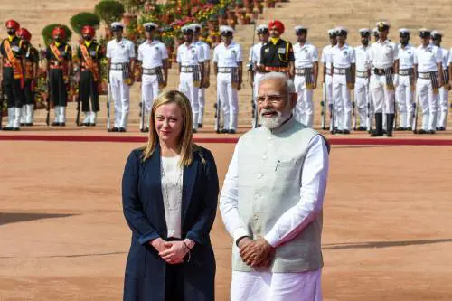 Meloni punta sull'India di Modi per favorire la pace in Ucraina
