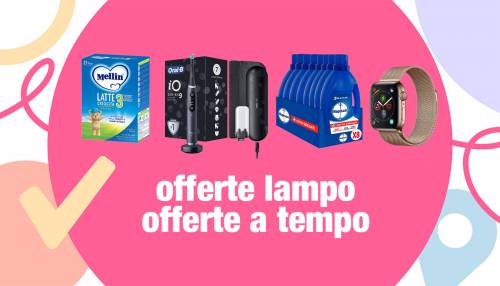  Amazon: offerte lampo da non perdere oggi 3 marzo