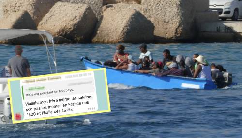 "È meglio della Francia". Nelle chat il pressing per mandare i clandestini in Italia