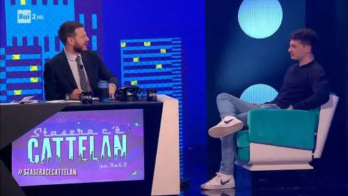 Filippo Tortu, a "Stasera c'è Cattelan" sfida la metropolitana, ma è lui il più veloce