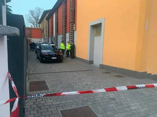 I carabinieri sul luogo della tragedia