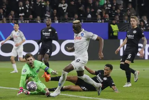 Napoli-Eintracht, chi gioca stasera e dove vederla
