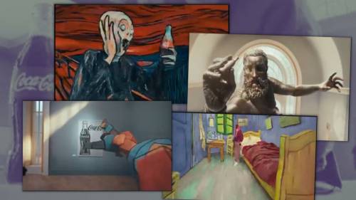 Che figata lo spot artistico di Coca Cola