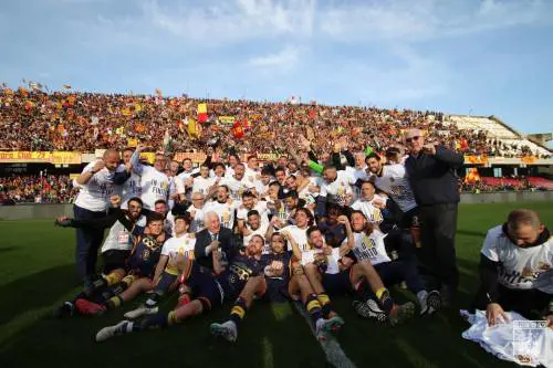 Dopo una storica cavalcata il Catanzaro si riprende la Serie B