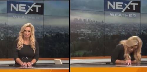Malore in diretta per la meteorologa Alissa Carlson: panico in studio