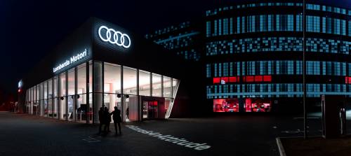Ecco il nuovo Terminal Audi a Monza: le foto della struttura smart e funzionale