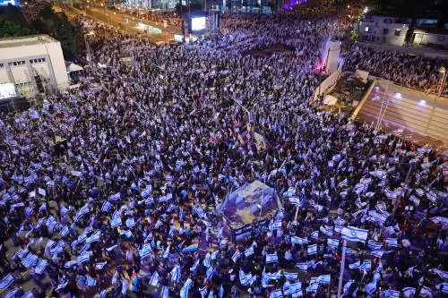 Proteste contro la riforma della giustizia in Israele 