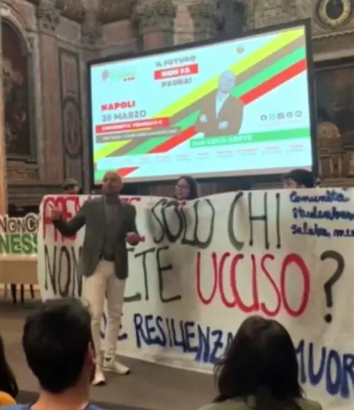 Luca Abete contestato a Napoli: ecco perché 