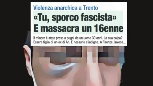 La sinistra vigliacca tace sul 16enne pestato dai centri sociali