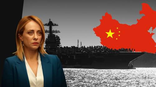 Si sposta la portaerei Cavour: la mossa di Meloni per fermare la Cina