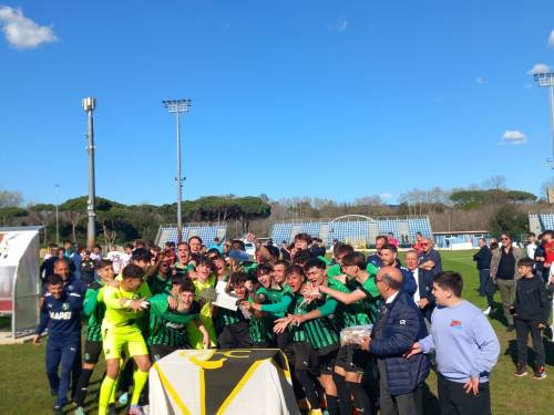 Il Sassuolo fa il bis e conquista la Viareggio Cup: battuto il Torino