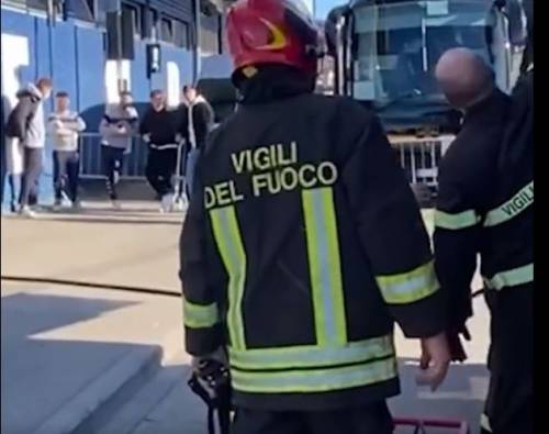 Paura al Castellani: incendio negli spogliatoi. Empoli-Lecce posticipata di un'ora