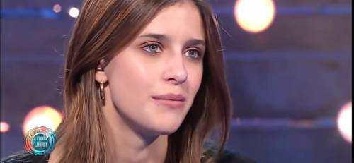 In foto, l'attrice Benedetta Porcaroli. (Screenshot video dal programma "A ruota libera")