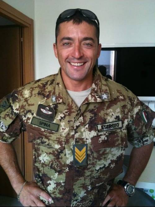 Gianluca Spina, sergente maggiore, morto il 13/4/2023