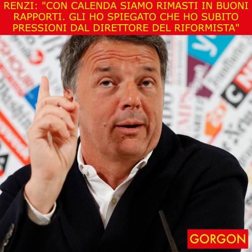 La satira del giorno. Renzi e i rapporti con Calenda