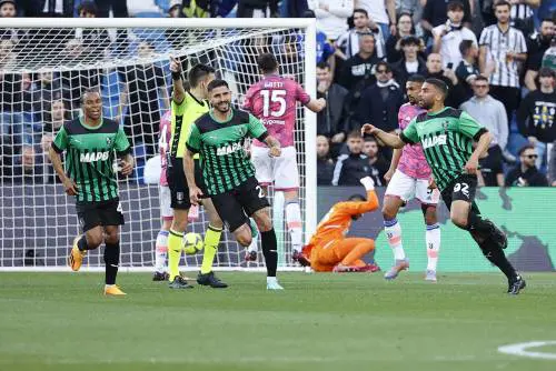 Sbaglia anche la Juventus: Defrel vale l’1-0 del Sassuolo