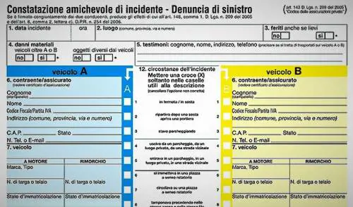 Constatazione amichevole: a cosa serve, com’è composta, come compilarla correttamente