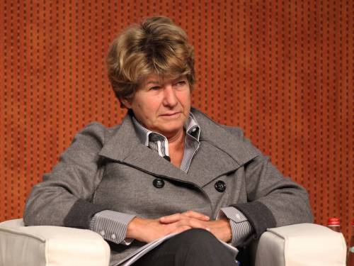 Susanna Camusso, ex-segretaria CGIL ed attuale commissaria del PD a Caserta
