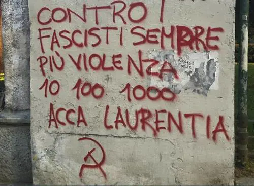 "Contro i fasci...". A Milano le scritte choc che esaltano il terrorismo rosso