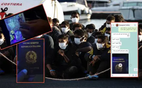 Il tariffario di documenti falsi per i migranti diretti in Italia