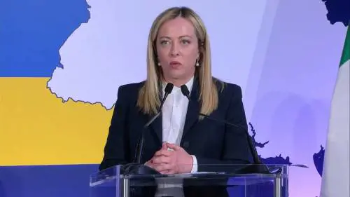 Ucraina in Ue e ricostruzione: il piano di Meloni per Kiev