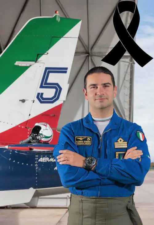 Ultraleggero si schianta: muore capitano delle Frecce Tricolori