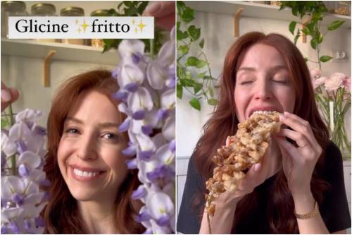 "Oggi glicine fritto". Ma poi l'influencer vegana ha un'intossicazione