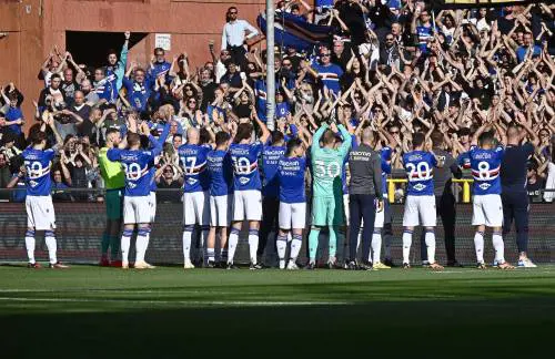 Il bel gesto dei giocatori della Sampdoria verso i tifosi: ecco cos'è successo a Marassi