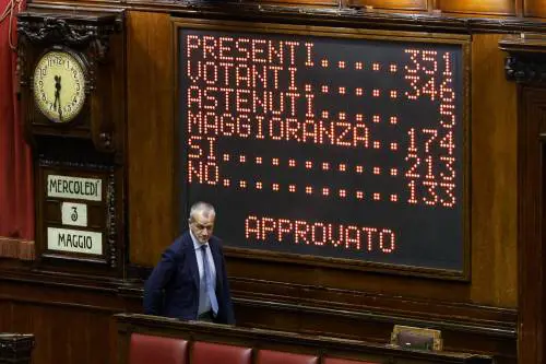 Stavolta votazione blindata. Sì alla fiducia sul dl migranti