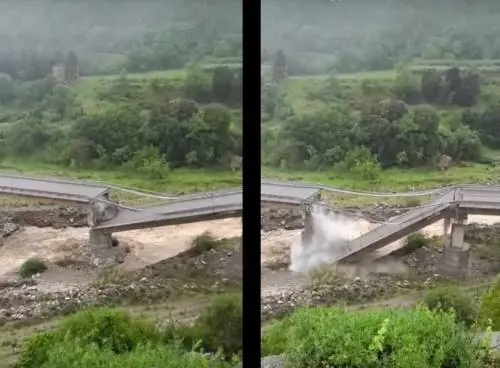 "Chiuso solo un'ora prima". Crolla un viadotto a Cosenza: tragedia sfiorata