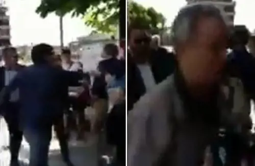 Conte aggredito da un no vax: colpito al volto in piazza durante un evento a Massa 