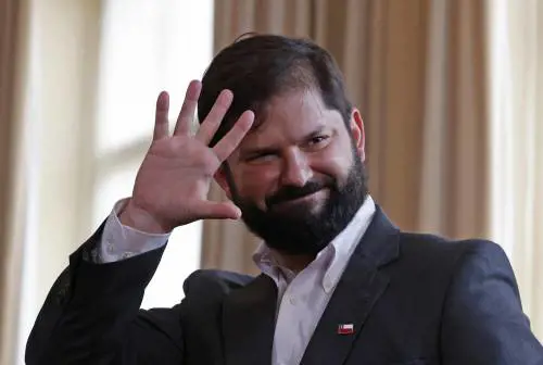 Il presidente cileno Gabriel Boric.