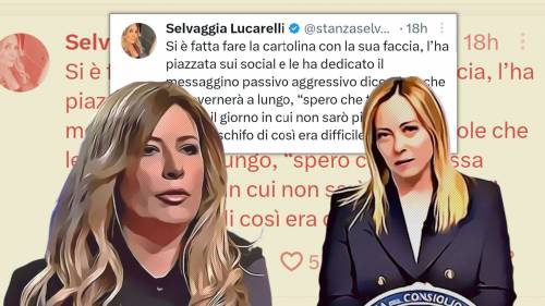 Malattia Murgia, ossessione Meloni: Lucarelli è alla frutta