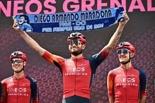 Filippo Ganna positivo al Covid: si ritira dal Giro d'Italia
