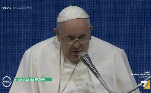 "Ho perso la pazienza e l'ho sgridata..." la rivelazione di Papa Francesco