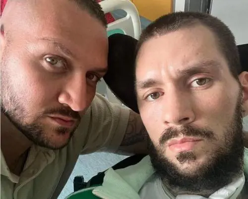 Daniele Scardina con il fratello Giovanni