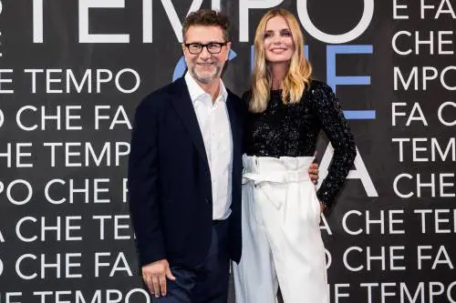 Fabio Fazio e Filippa Lagerbäck