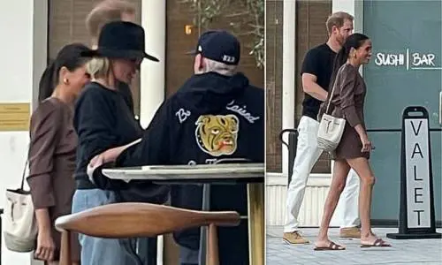 Harry e Meghan a cena con i vip di Hollywood: la foto che smentisce la crisi